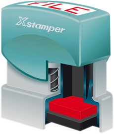 Xstamper metszeti kép